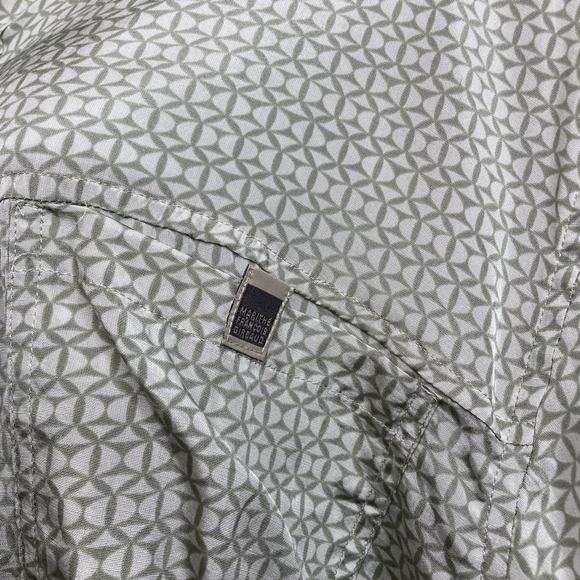 Vintage Y2K Marithe Francois Girbaud Men's Silk Button Up Shirt Size XXL 80’s - Picture 13 of 16